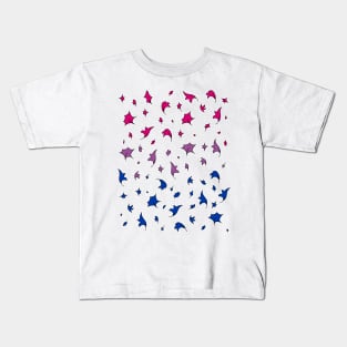 Heartstopper leaves - bi pride Kids T-Shirt